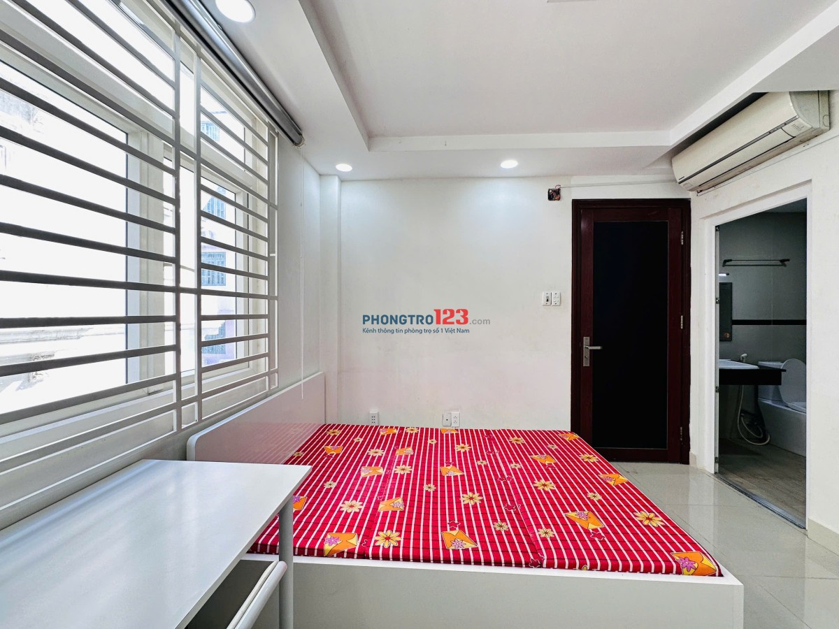 Phòng cho thuê mini siêu xinh, đầy đủ tiện nghi - full nội thất ngay KDC Nam Long, có cửa sổ trời
