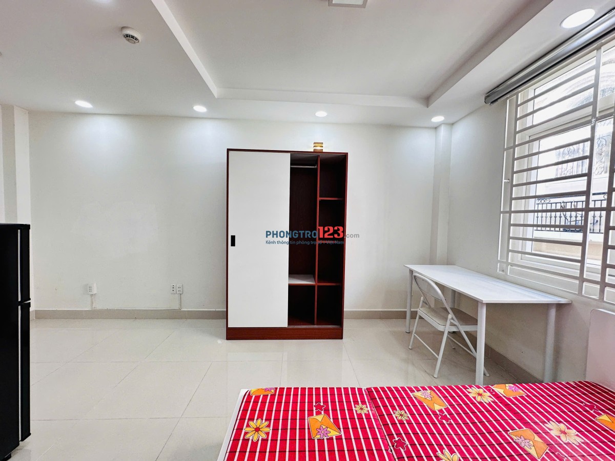 Phòng cho thuê mini siêu xinh, đầy đủ tiện nghi - full nội thất ngay KDC Nam Long, có cửa sổ trời