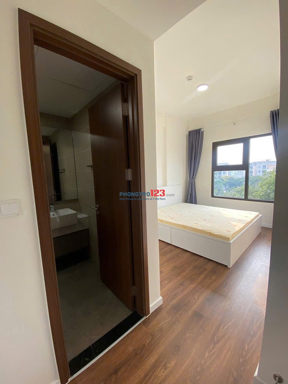 Chung cư IDICO Tân Phú, Luỹ Bán Bích: 75m2, nhà mới, 2p ngủ, 9tr/th