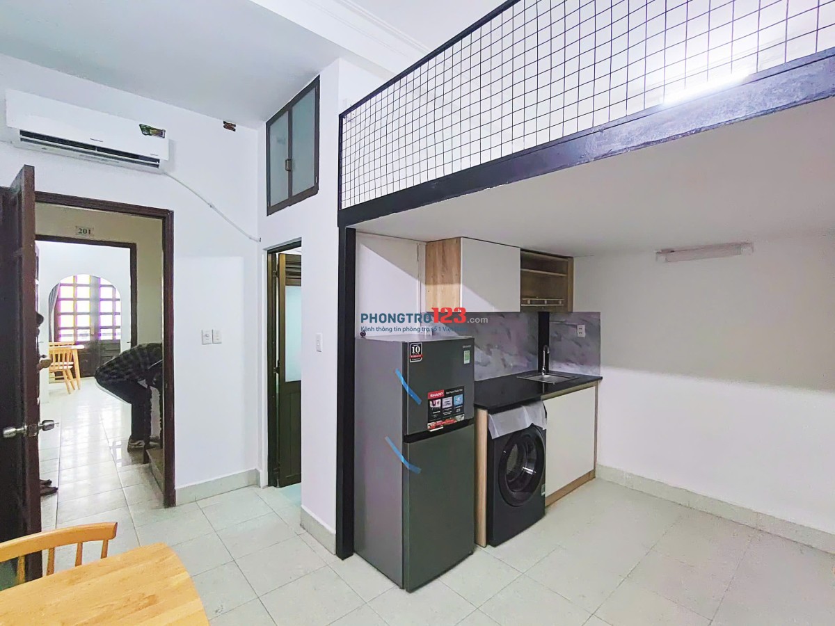 cho thuê phòng có gác khu giải phóng gần lotte mark công viên hoàng văn thụ - nhà ga T3