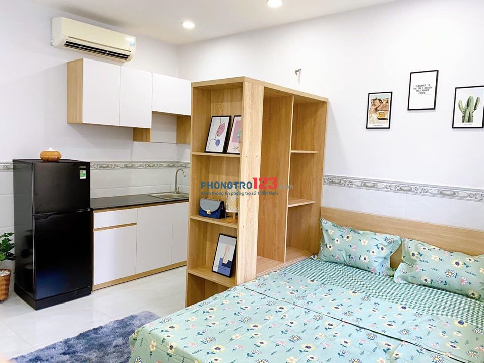 PHÒNG 30m2 FULL TIỆN NGHI LÊ VĂN SỸ Q3 GẦN CHỢ NGUYỄN VĂN TRỔI