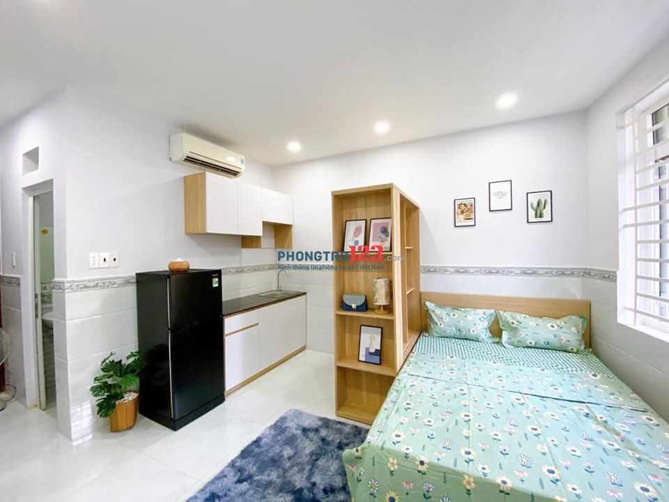 PHÒNG 30m2 FULL TIỆN NGHI LÊ VĂN SỸ Q3 GẦN CHỢ NGUYỄN VĂN TRỔI