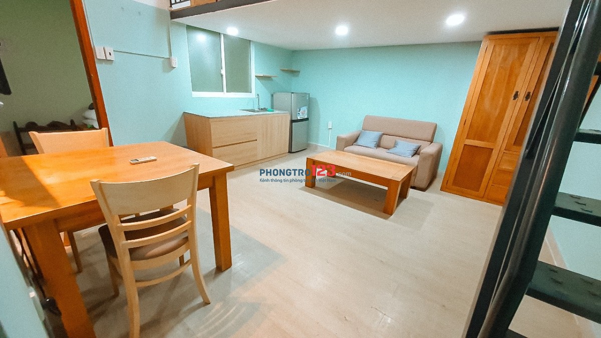 Phòng 30m2- 6,5tr gác lửng, kệ bếp, full tiện nghi, hẻm ô tô ngay sát Landmark81