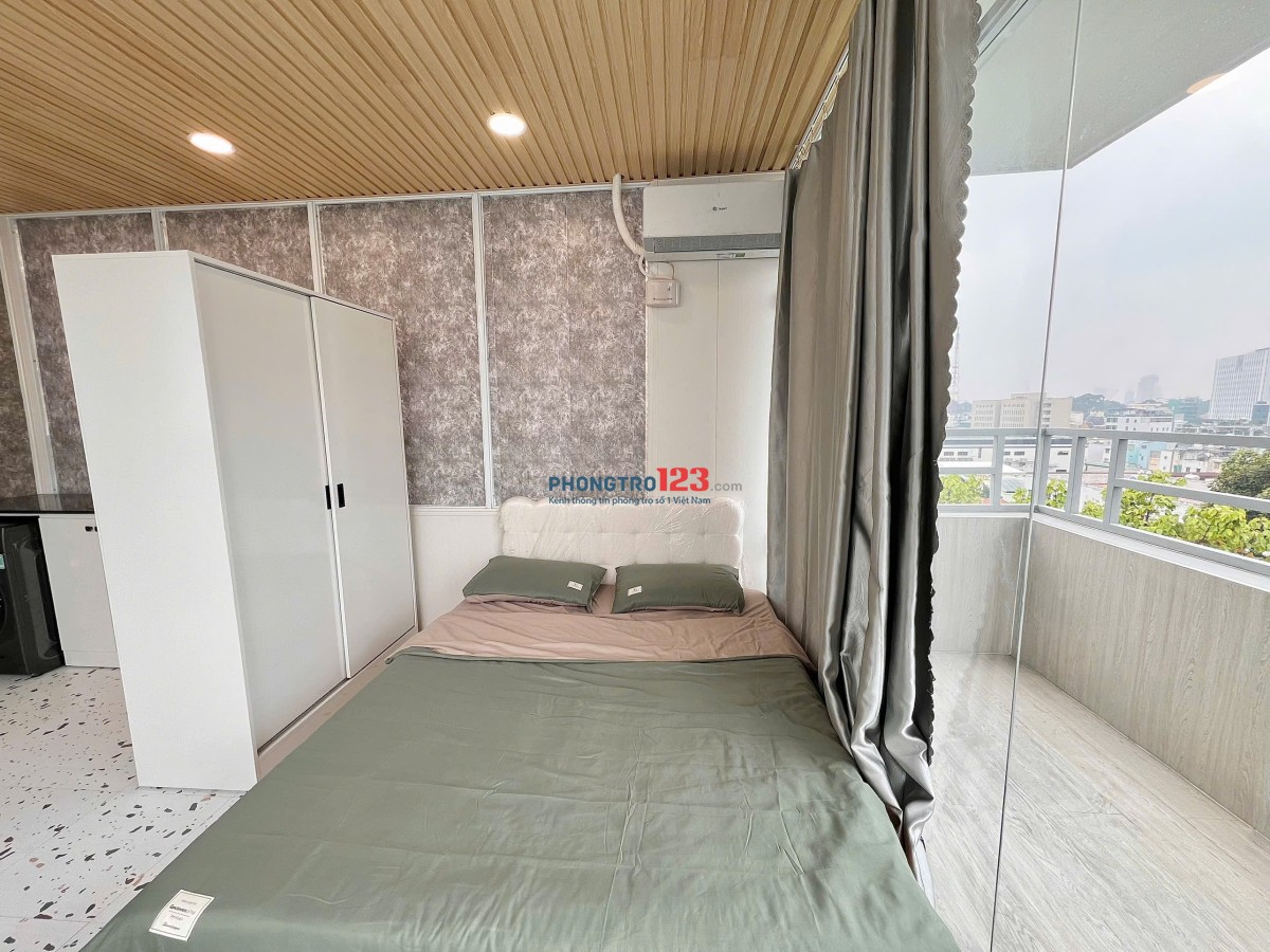 CĂN HỘ FULL NỘI THẤT BAN CÔNG THOÁNG NGAY TRUNG TÂM QUẬN 1 GẦN CHỢ BẾN THÀNH