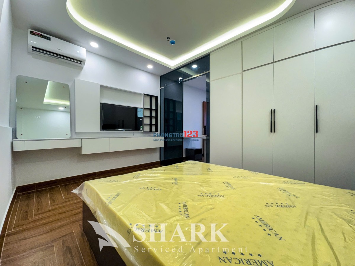 TRỐNG SẴN CĂN HỘ FULL NỘI THẤT MỚI 100% CỬA SỔ THOÁNG GẦN CHỢ BÀ CHIỂU