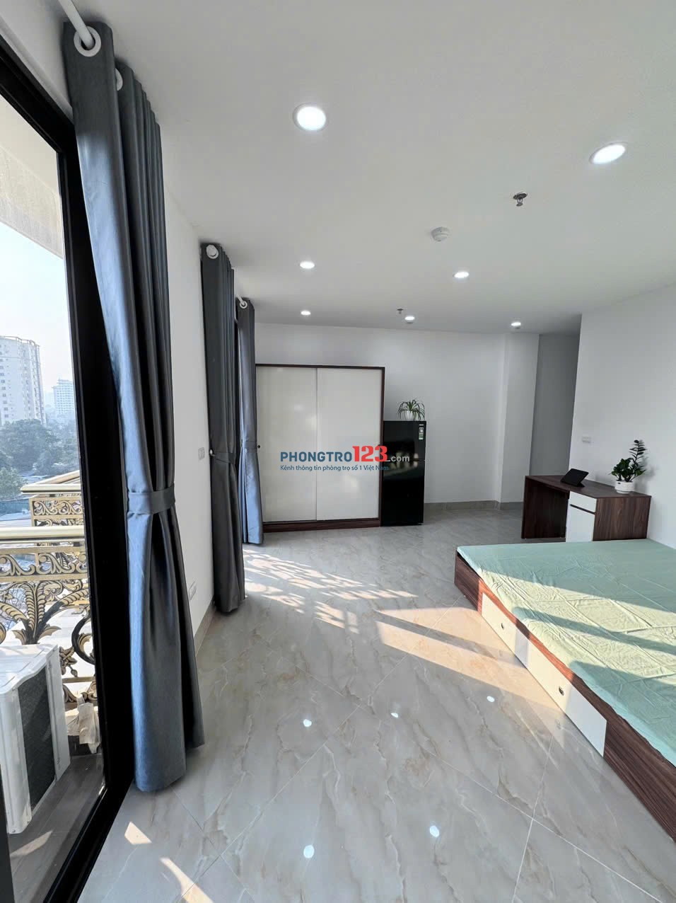 CHO THUÊ CCMN/STUDIO ĐẦY ĐỦ NỘI THẤT, MẶT ĐƯỜNG LĨNH NAM (HN)