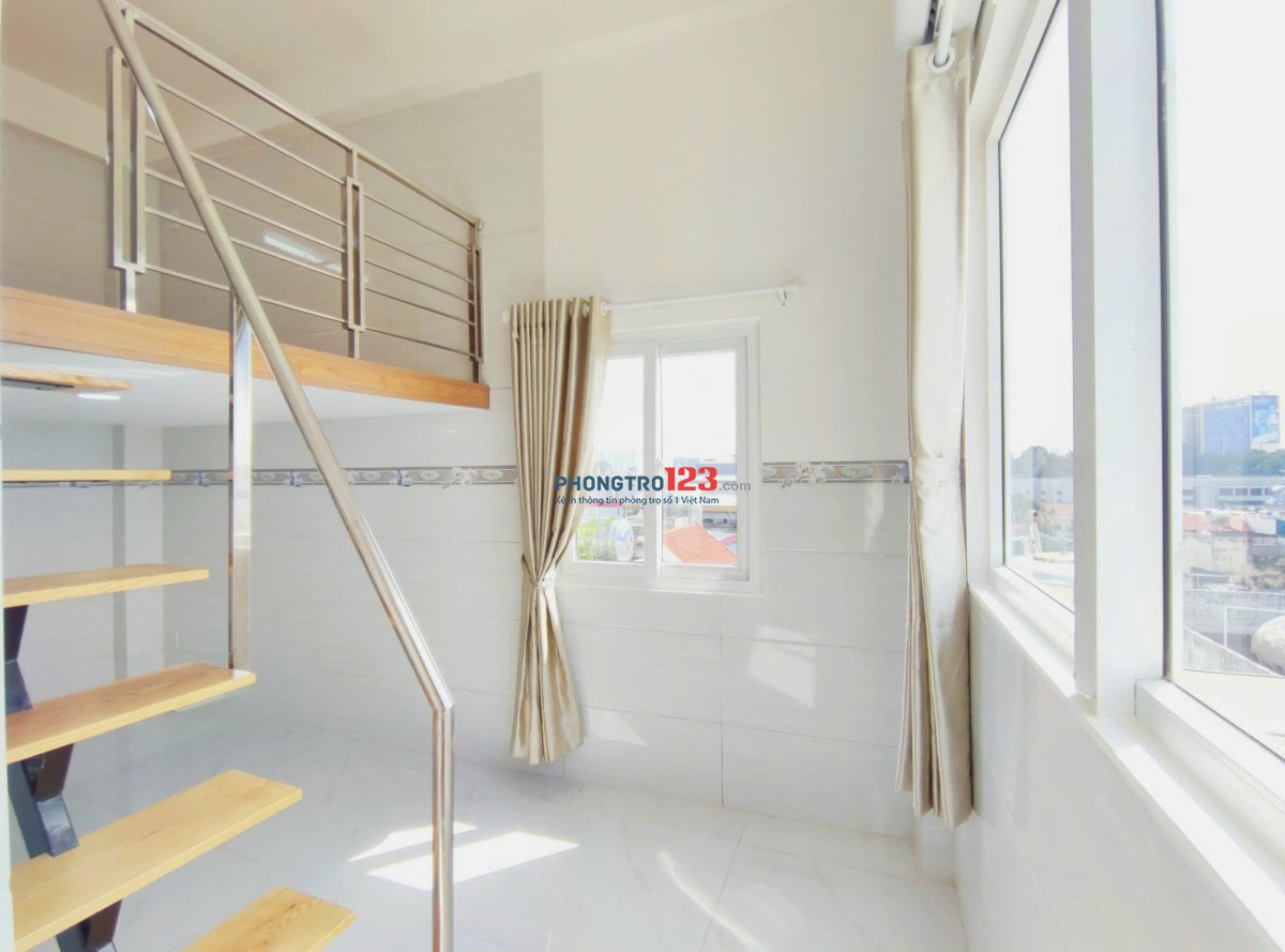 Cho Thuê Phòng Có Gác/Duplex 30m2 Cửa Sổ Trời Ngay Khu Học Viện Hàng Không, Tân Bình
