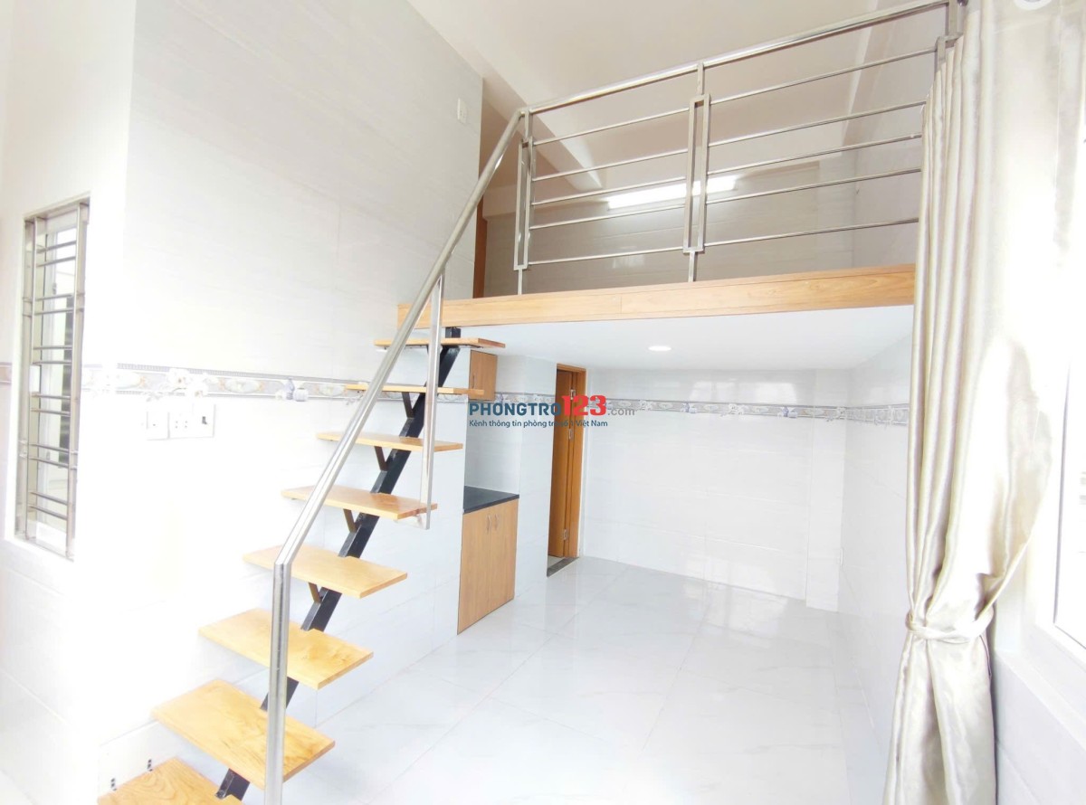 Cho Thuê Phòng Có Gác/Duplex 30m2 Cửa Sổ Trời Ngay Khu Học Viện Hàng Không, Tân Bình