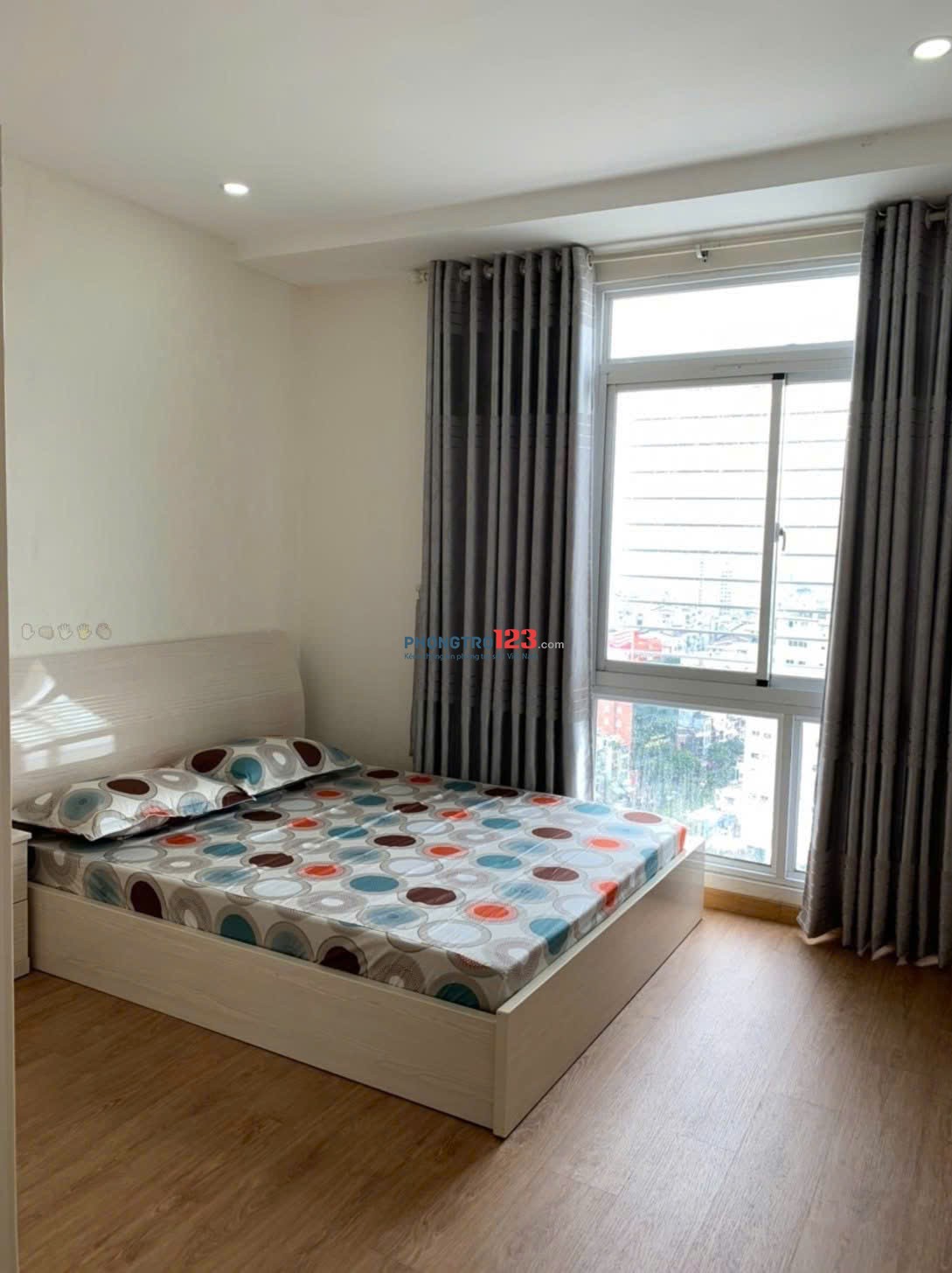 Căn hộ 10tr/th, C/c Phúc Yên, Phan Huy Ích, TB, 90m2, 2PN, 2WC, Nội thất mới.