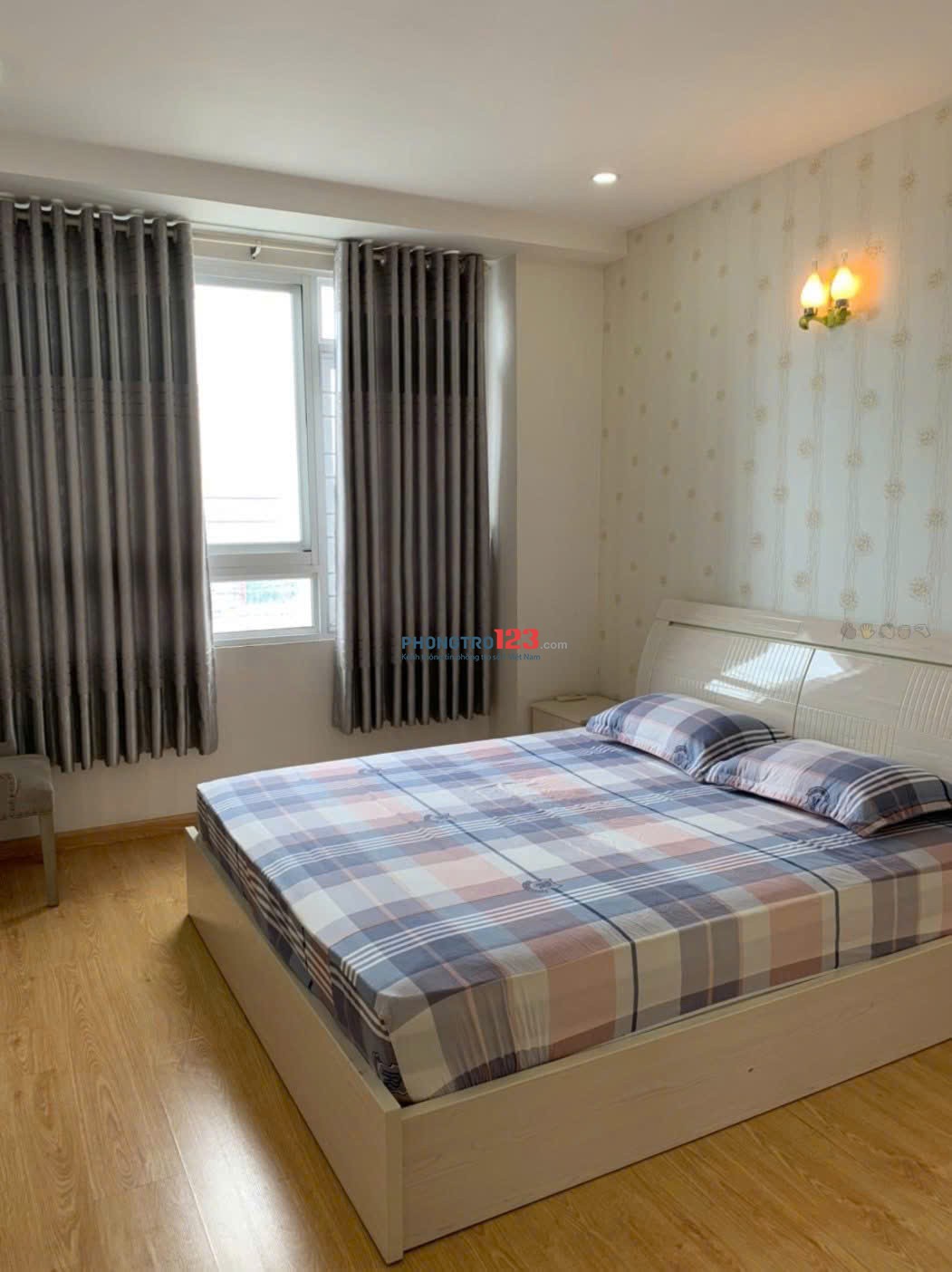 Căn hộ 10tr/th, C/c Phúc Yên, Phan Huy Ích, TB, 90m2, 2PN, 2WC, Nội thất mới.