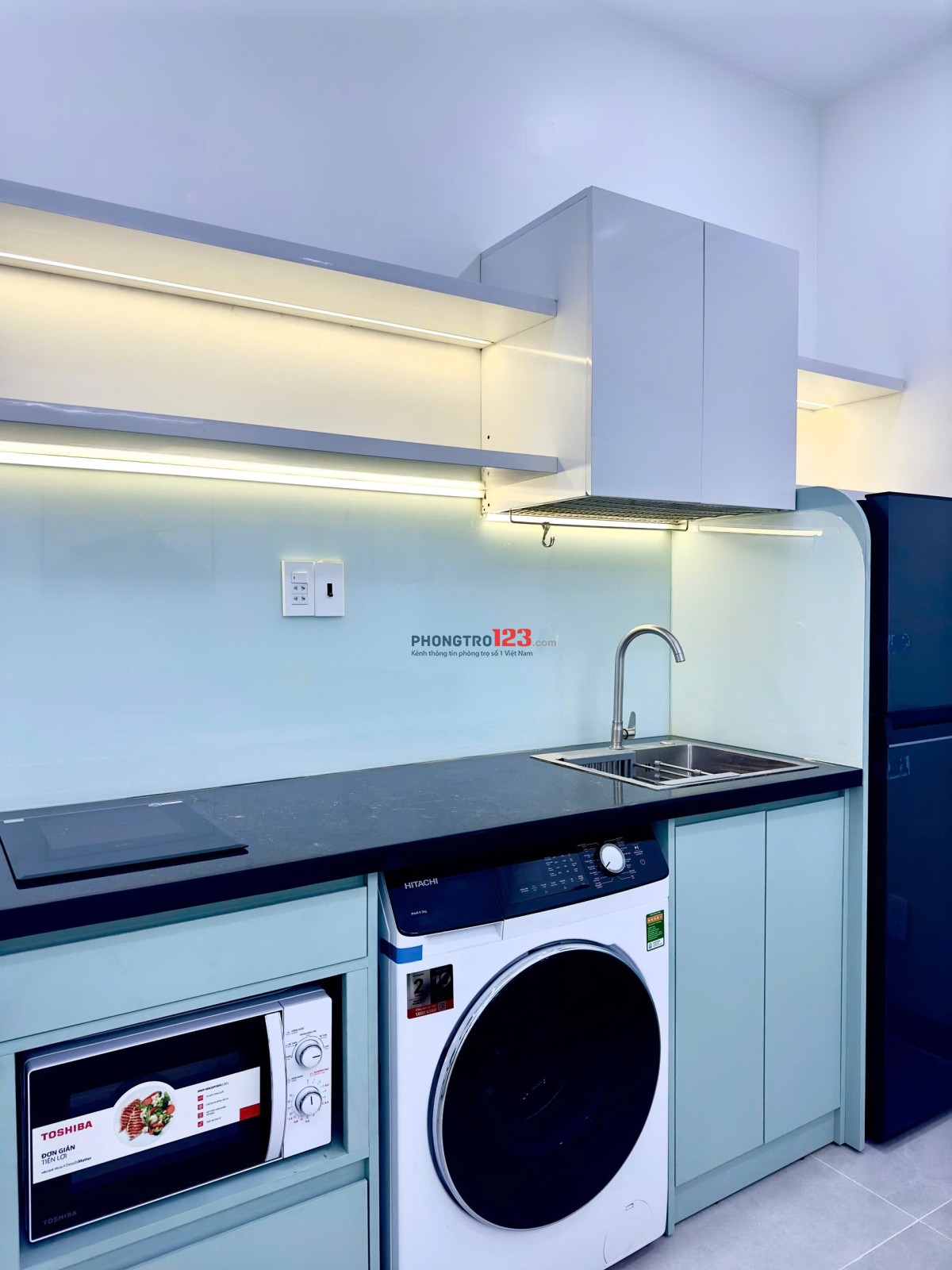 Cho thuê căn hộ 1PN full nội thất Tô Hiến Thành Q10 – gần ĐH Bách Khoa, UEH, Vạn Hạnh Mall