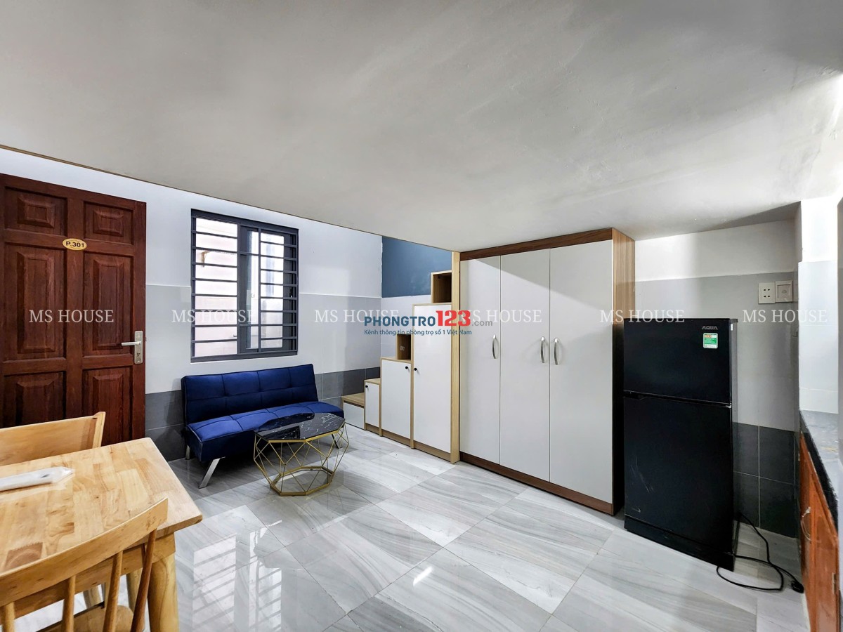 Cho Thuê Căn Hộ 30m2 Có Gác Cao Cấp Ngay Khu ETown, Tân Bình