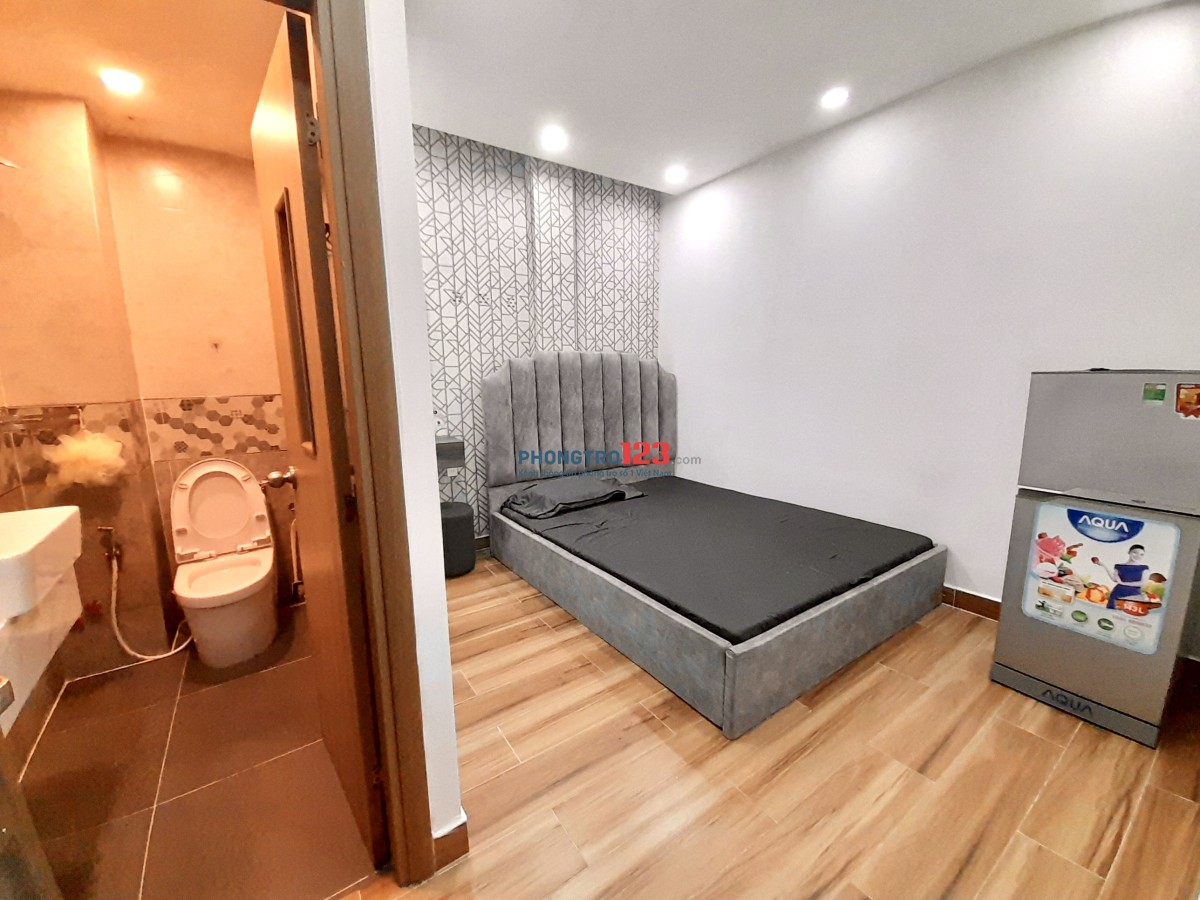 PHÒNG Q10 – CMT8 – STUDIO – THANG MÁY – 4.2 TRIỆU