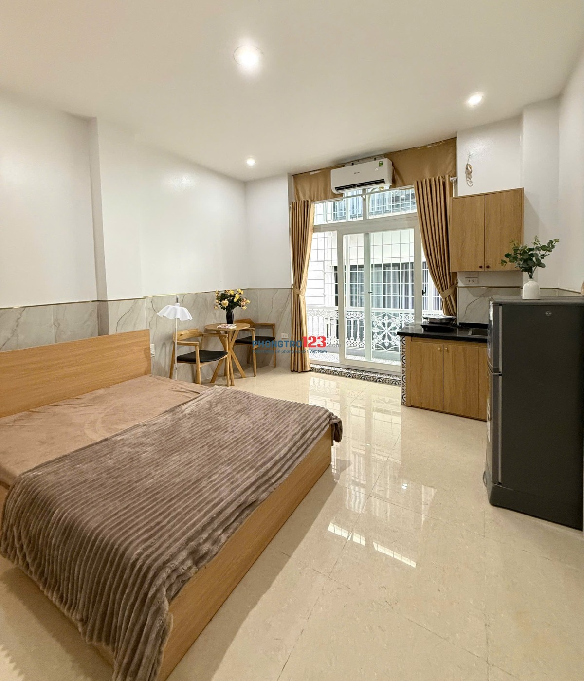 CHO THUÊ PHÒNG ĐẸP NGAY MẶT ĐƯỜNG TRẦN DUY HƯNG