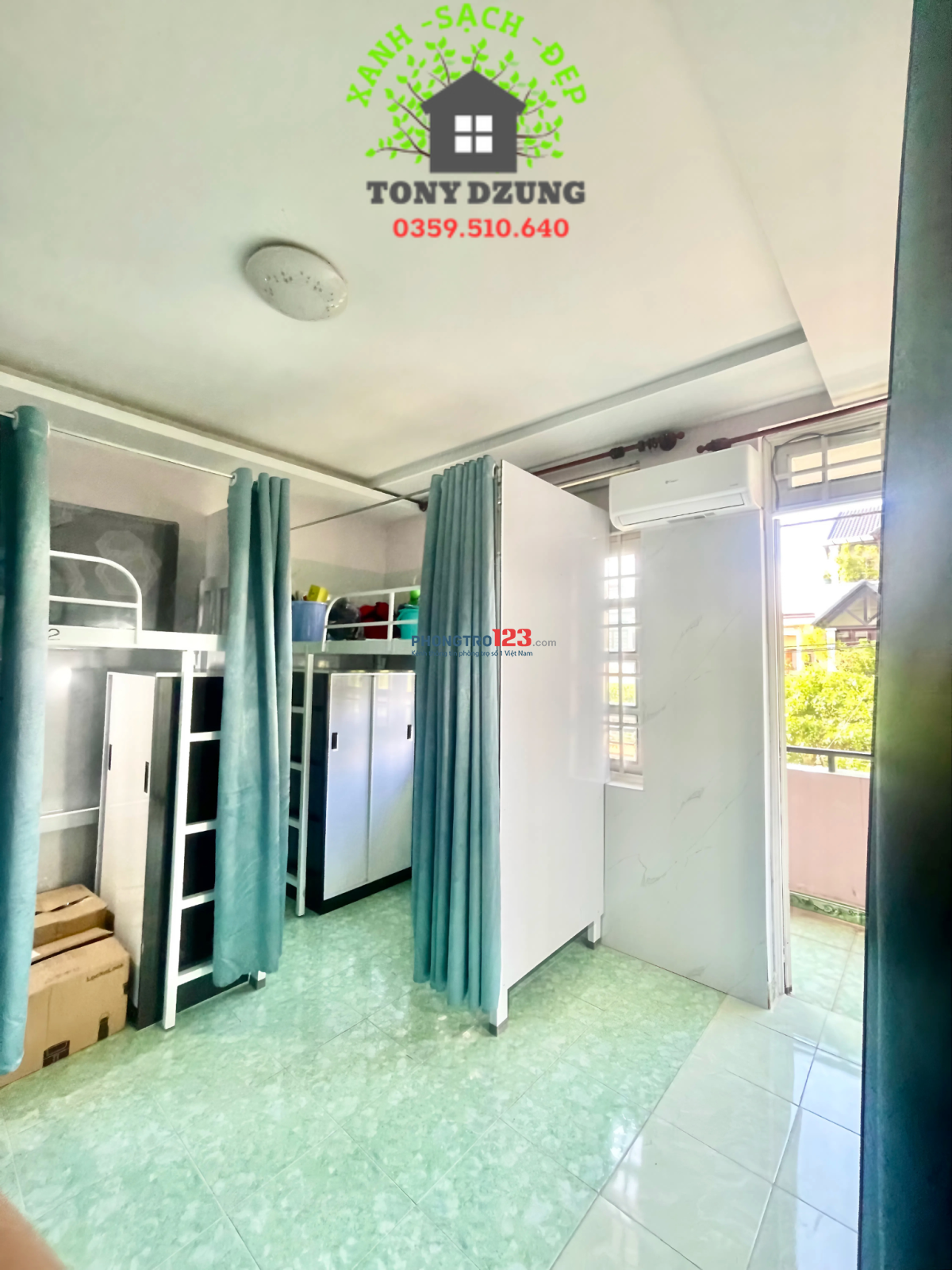 KTX SẠCH SẼ - AN NINH NẰM TRONG VỊ TRÍ TRUNG TÂM GÒ VẤP - CÁCH TRƯỜNG ĐH CÔNG NGHIỆP CS1 2-3P ĐI XE