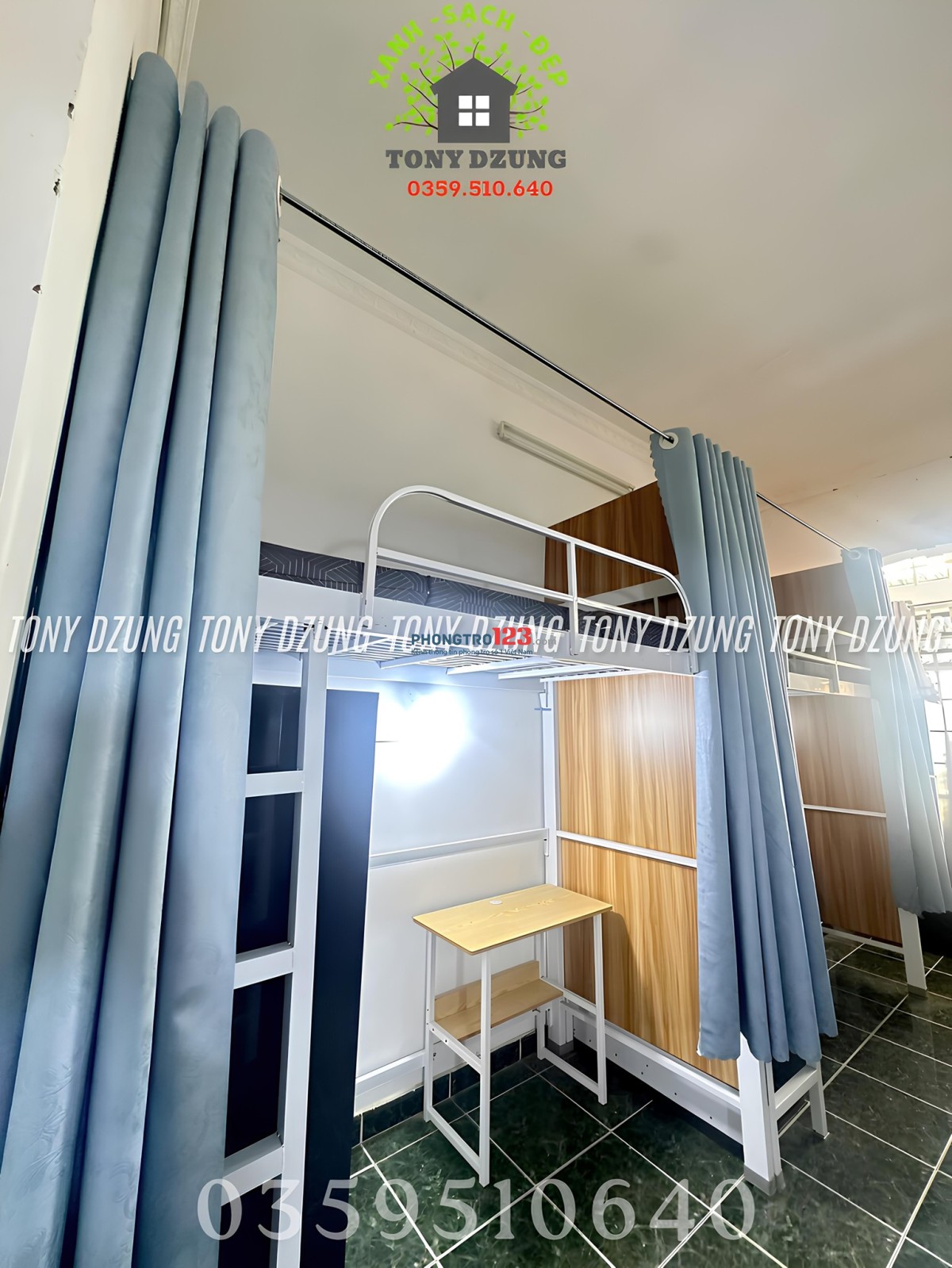 KTX SẠCH SẼ - AN NINH NẰM TRONG VỊ TRÍ TRUNG TÂM GÒ VẤP - CÁCH TRƯỜNG ĐH CÔNG NGHIỆP CS1 2-3P ĐI XE