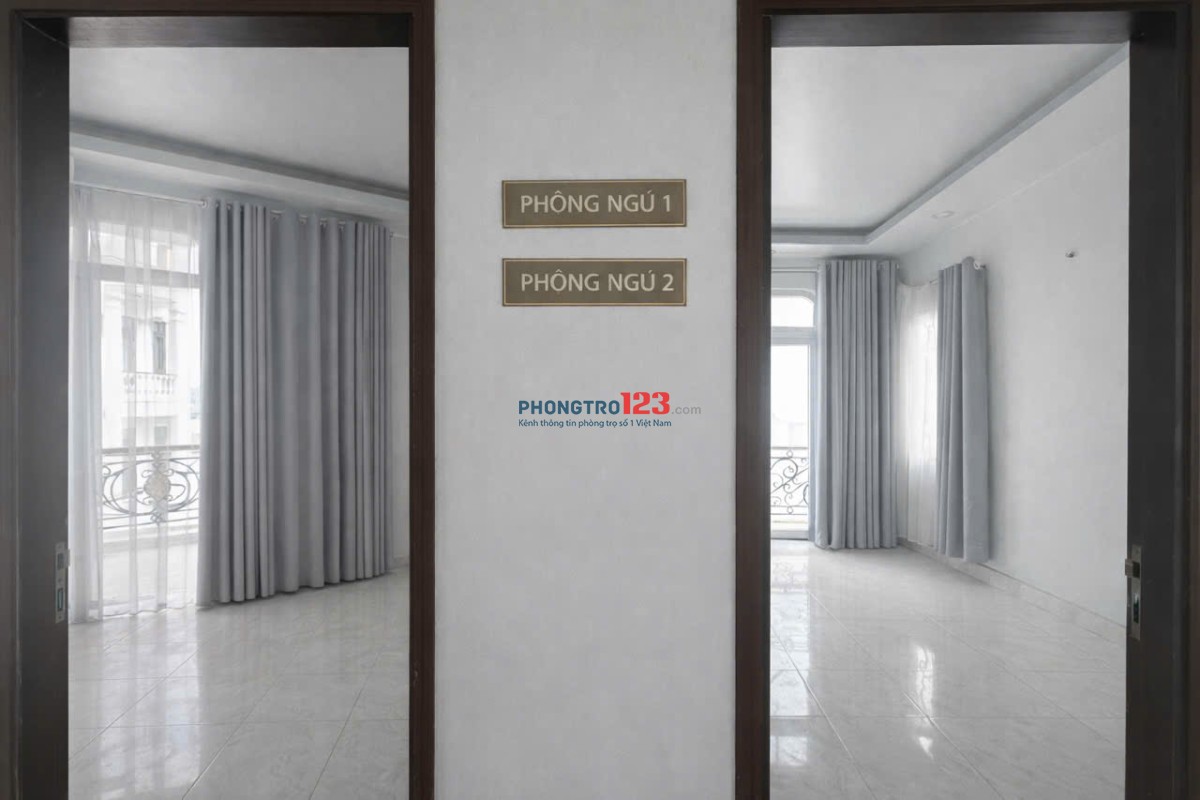Chính chủ cho thuê 2PN 2 ban công full nội thất ở Tô Ngọc Vân Quận 12 kế Thống Nhất Gò Vấp, QL1A