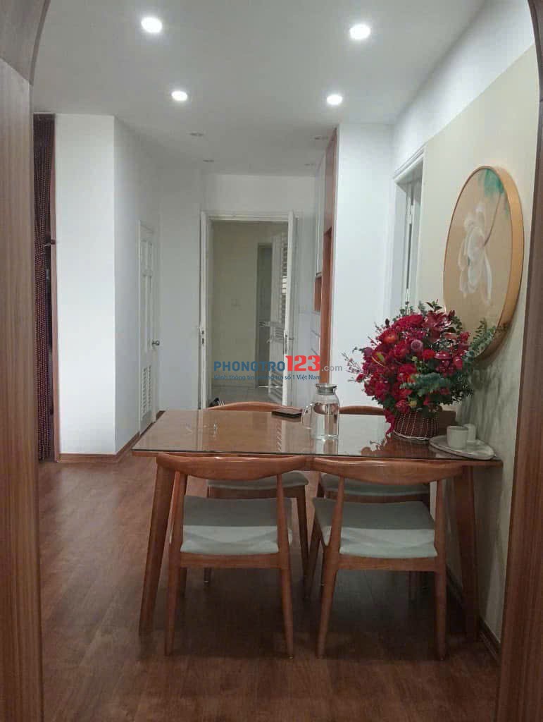 Chung cư Lakai, Nguyễn Tri Phương, Q5: 75m2, 2p ngủ, nhà mới, 9tr/th