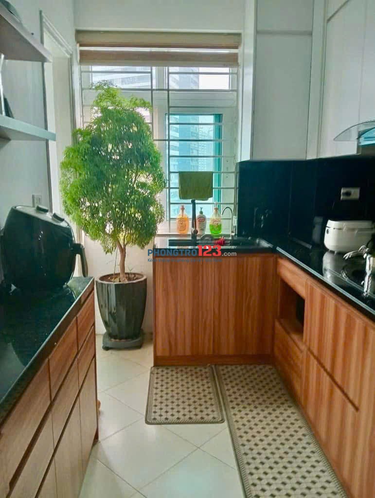 Chung cư Lakai, Nguyễn Tri Phương, Q5: 75m2, 2p ngủ, nhà mới, 9tr/th