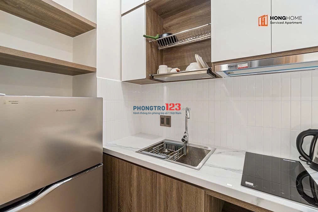 Cho thuê ccmini full nội thất ban công thoáng Nguyễn Hữu Cảnh Bình Thạnh