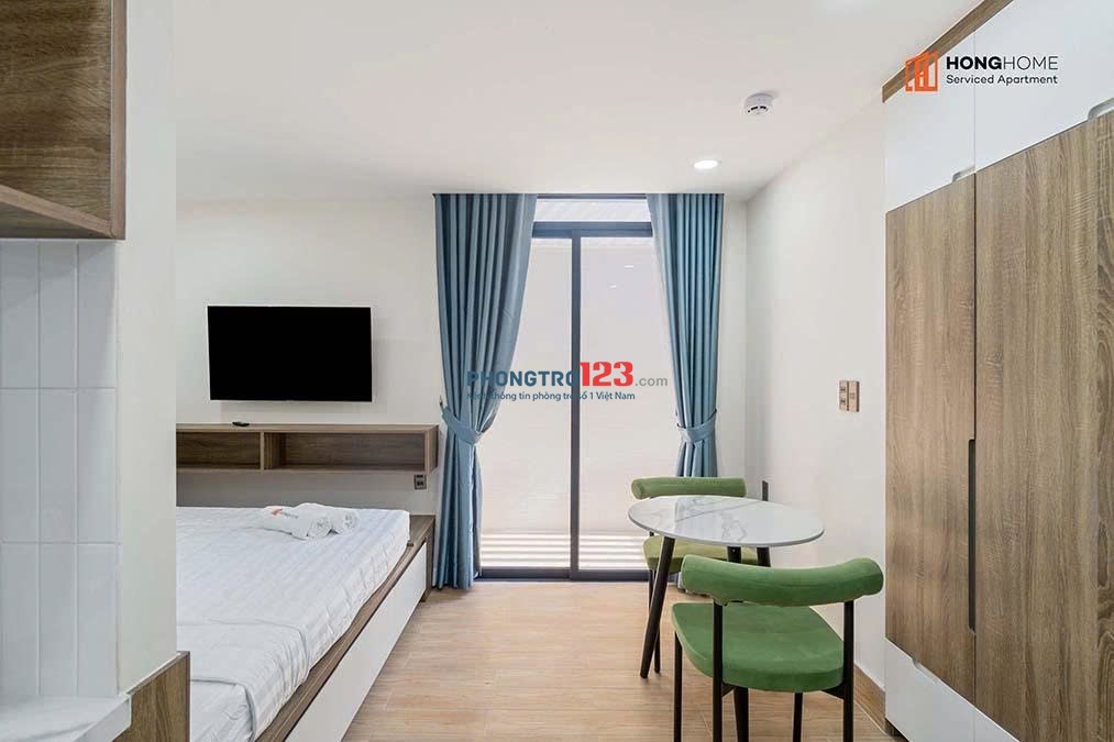 Cho thuê ccmini full nội thất ban công thoáng Nguyễn Hữu Cảnh Bình Thạnh