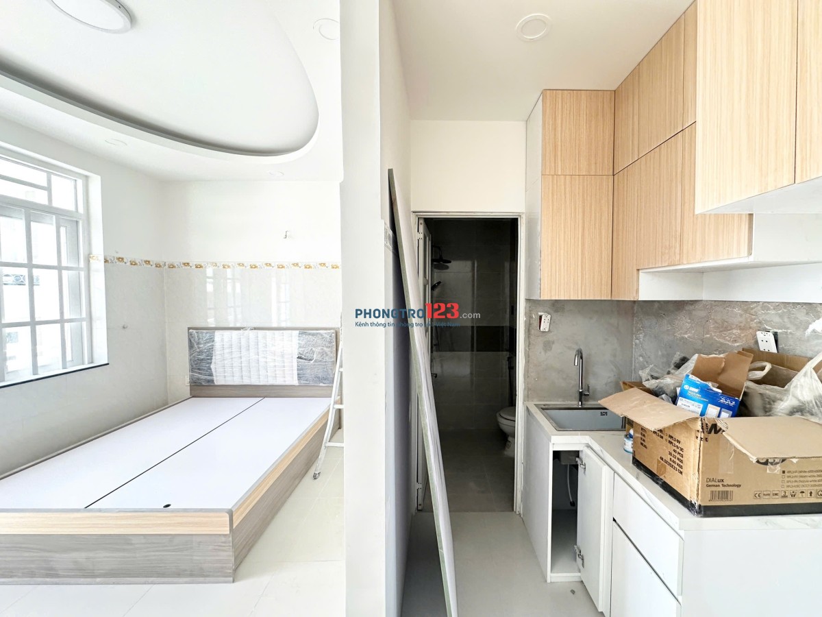 RA MẮT DỰ ÁN MỚI 100% CĂN HỘ 1PN FULL NỘI THẤT BAN CÔNG LỚN TẠI TT PHÚ NHUẬN GẦN CÔNG VIÊN GIA ĐỊNH