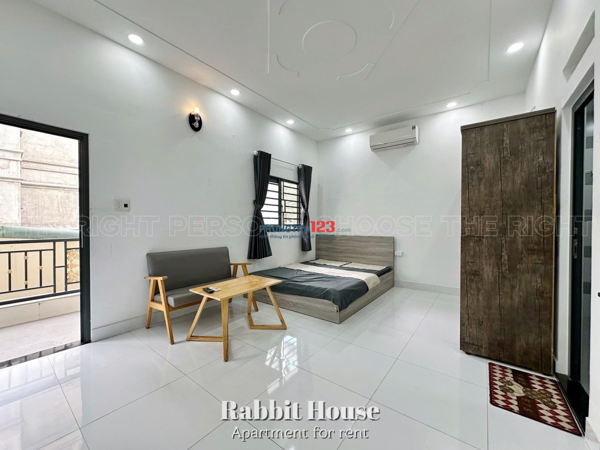 Phòng Trọ Cho Thuê Ban Công Full Nội Thất 42m2 Nguyễn Văn Trỗi Phú Nhuận Gần Cầu Công Lý Quận 3