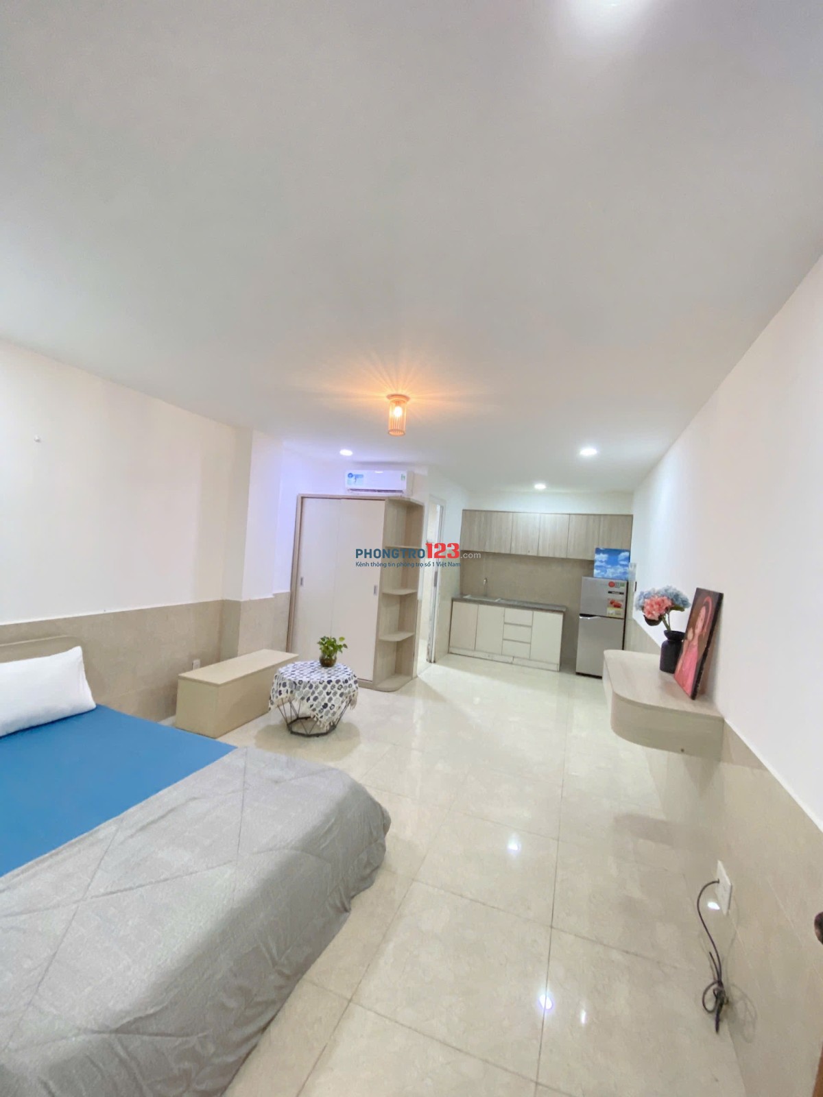 Studio 37m2 Ánh Sáng Tự Nhiên Ngay Xô Viết Nghệ Tĩnh - Bình Thạnh Gần Đh Hutech, Văn Lang.