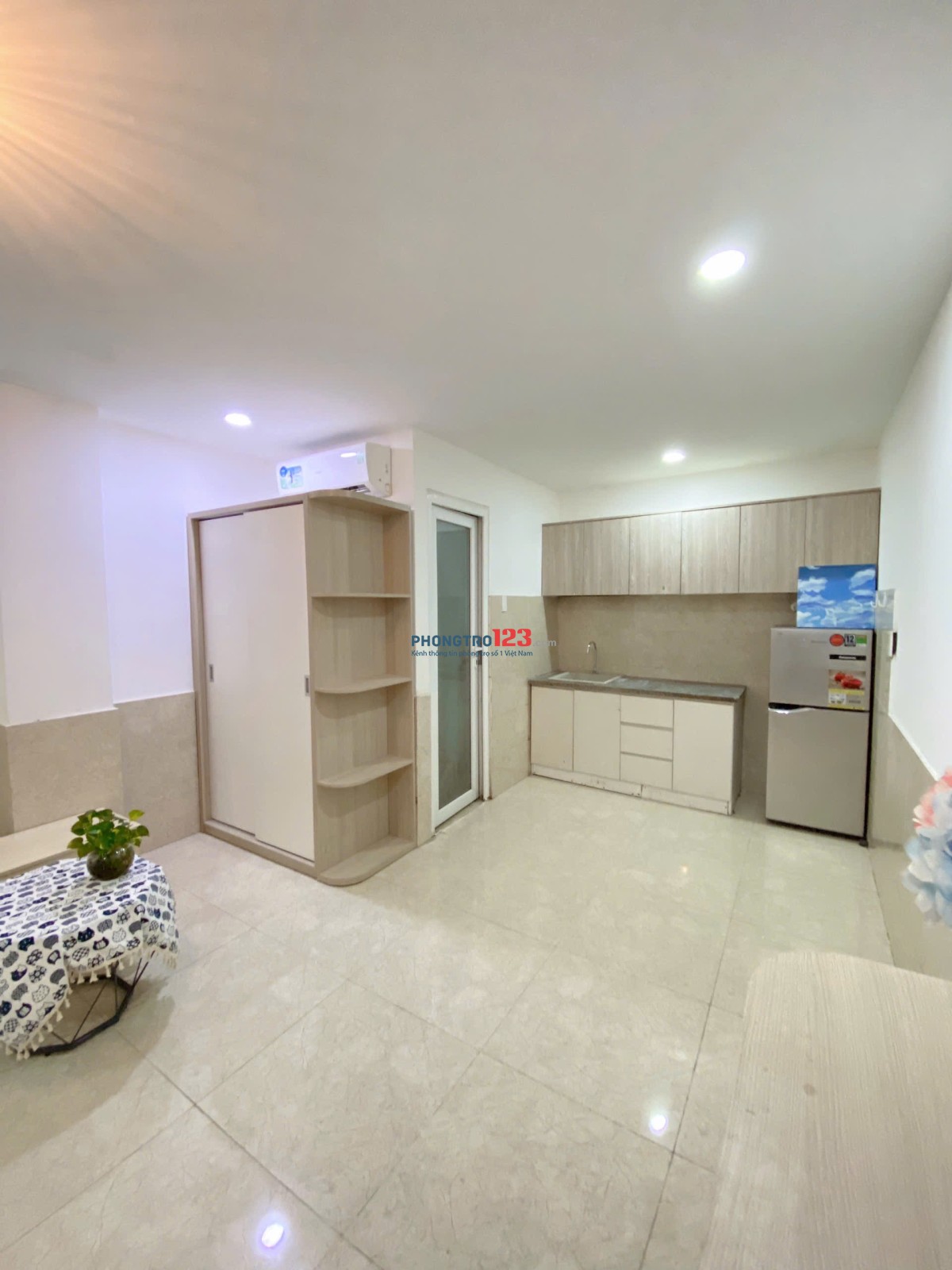 Studio 37m2 Ánh Sáng Tự Nhiên Ngay Xô Viết Nghệ Tĩnh - Bình Thạnh Gần Đh Hutech, Văn Lang.