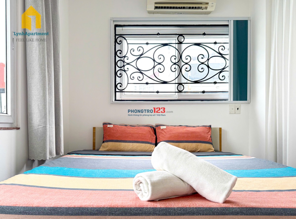 Cho thuê căn hộ 1PN ban công, tách bếp – Phạm Viết Chánh, Q1, gần ĐH KHTN, ĐH Sài Gòn