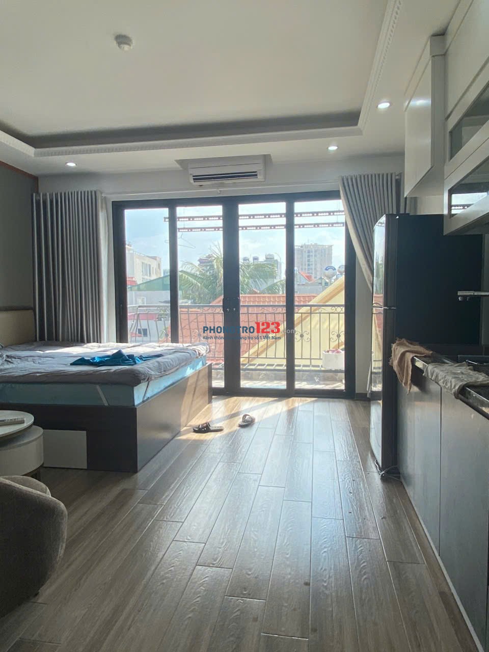 Cho thuê Căn hộ dịch vụ Full đồ cực Vip tại Số 61C, Ngõ 29 Võng Thị, Bưởi, Tây Hồ. Chỉ 7tr