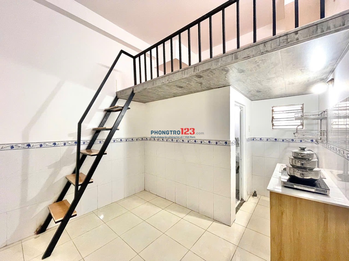 Phòng Gác Lửng Full Tiện Nghi Ngay Sân Bay, CV Gia Định