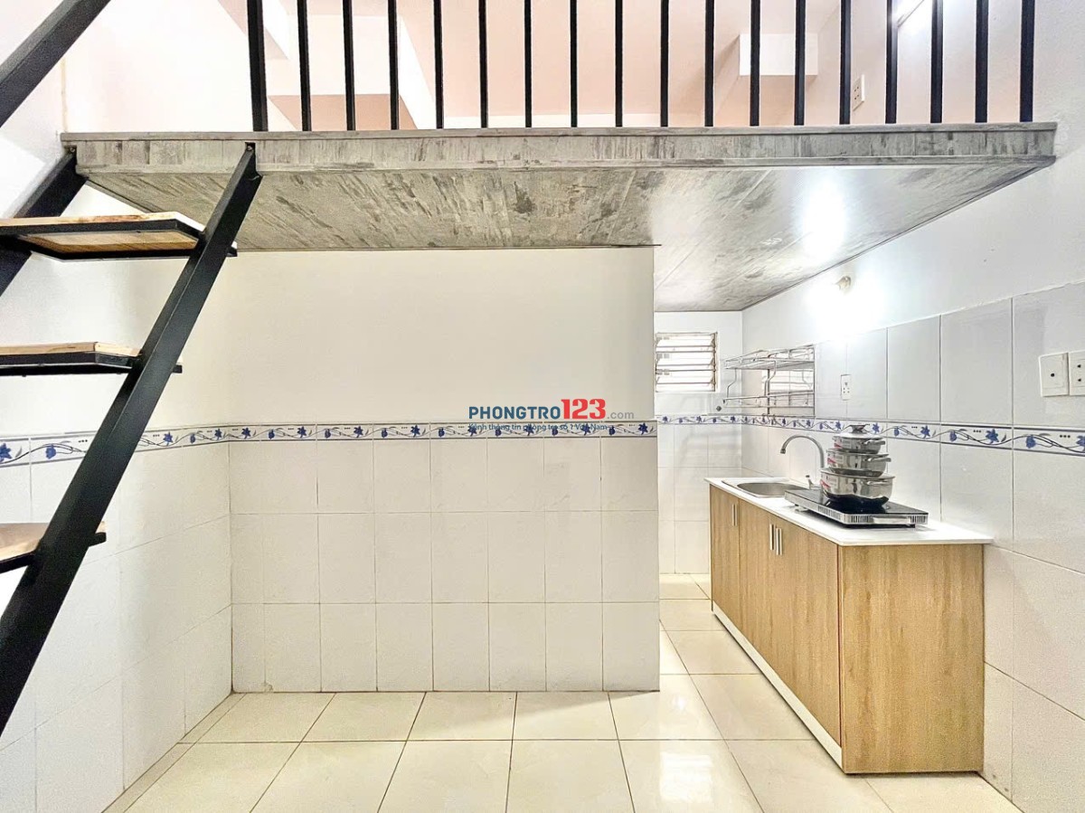 Phòng Gác Lửng Full Tiện Nghi Ngay Sân Bay, CV Gia Định