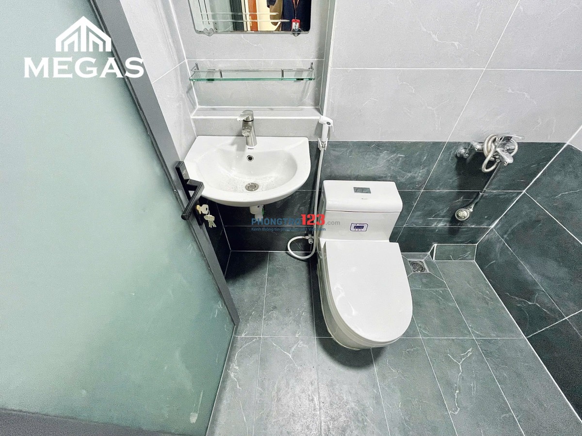 Cho thuê căn hộ studio đường Cộng Hòa - Tân Bình – có ban công cửa gần E-Town & Học viện Hàng Không