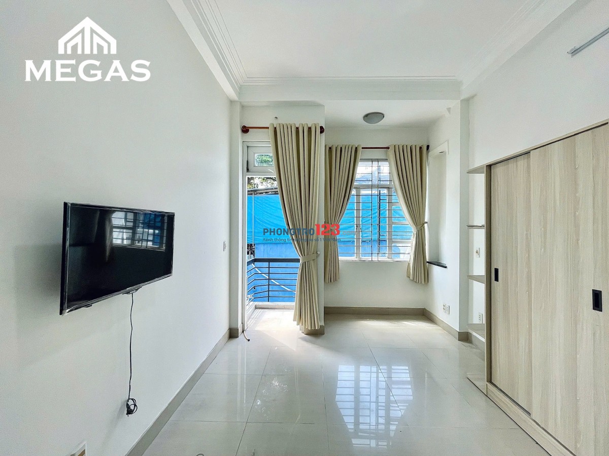 Cho thuê căn hộ studio đường Cộng Hòa - Tân Bình – có ban công cửa gần E-Town & Học viện Hàng Không