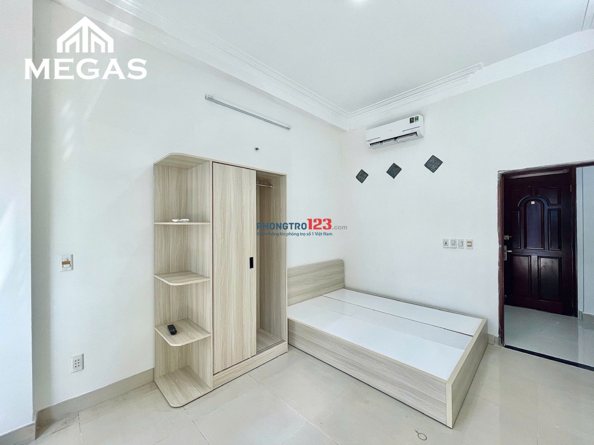 Cho thuê căn hộ studio đường Cộng Hòa - Tân Bình – có ban công cửa gần E-Town & Học viện Hàng Không