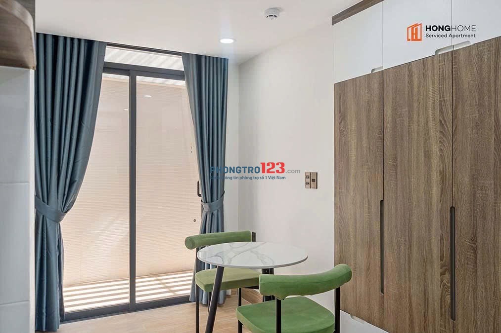 Cho thuê CH mini Full nội thất - ban công to gần chợ Bà Chiểu giáp Q1