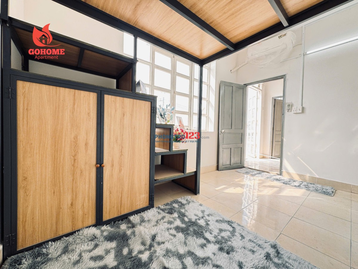 CHO THUÊ PHÒNG MỚI XÂY - SẴN NỘI THẤT NGAY ĐH NTT - ĐH VĂN HIẾN - CVPM QUANG TRUNG