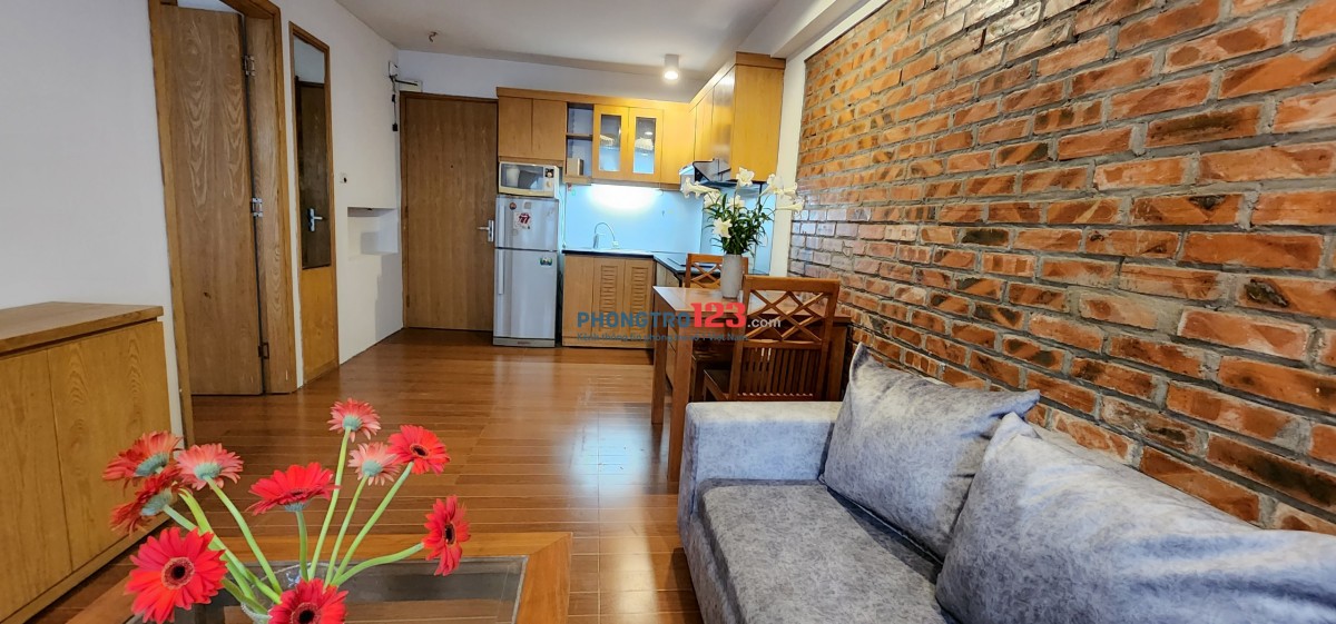 Chính chủ cho thuê căn hộ 1K 1N full đồ tại Tô Ngọc Vân, Tây Hồ