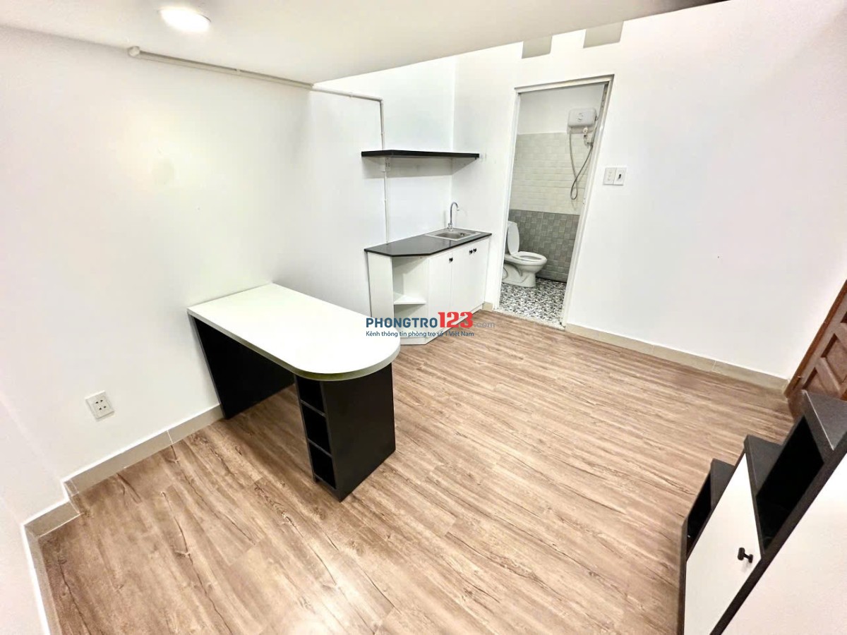 Cho Thuê Studio Có Gác - Thiết Kế Hiện Đại 32m2 Ngay Đặng Thuỳ Trâm, Bình Thạnh gần đh Văn Lang.