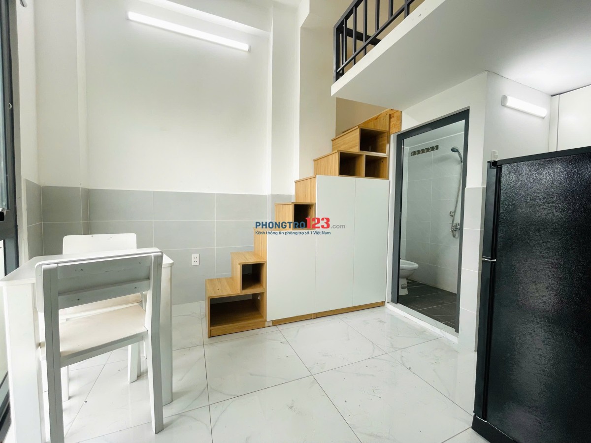 DUPLEX FULL NỘI THẤT NGAY CHỢ HẠNH THÔNG TÂY Ở NGAY