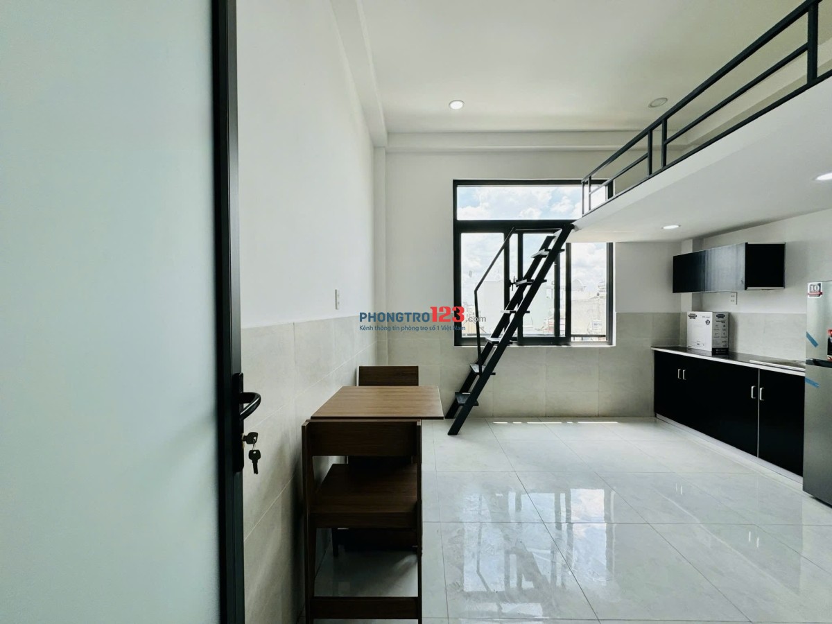 DUPLEX FULL NỘI THẤT NGAY CHỢ HẠNH THÔNG TÂY Ở NGAY