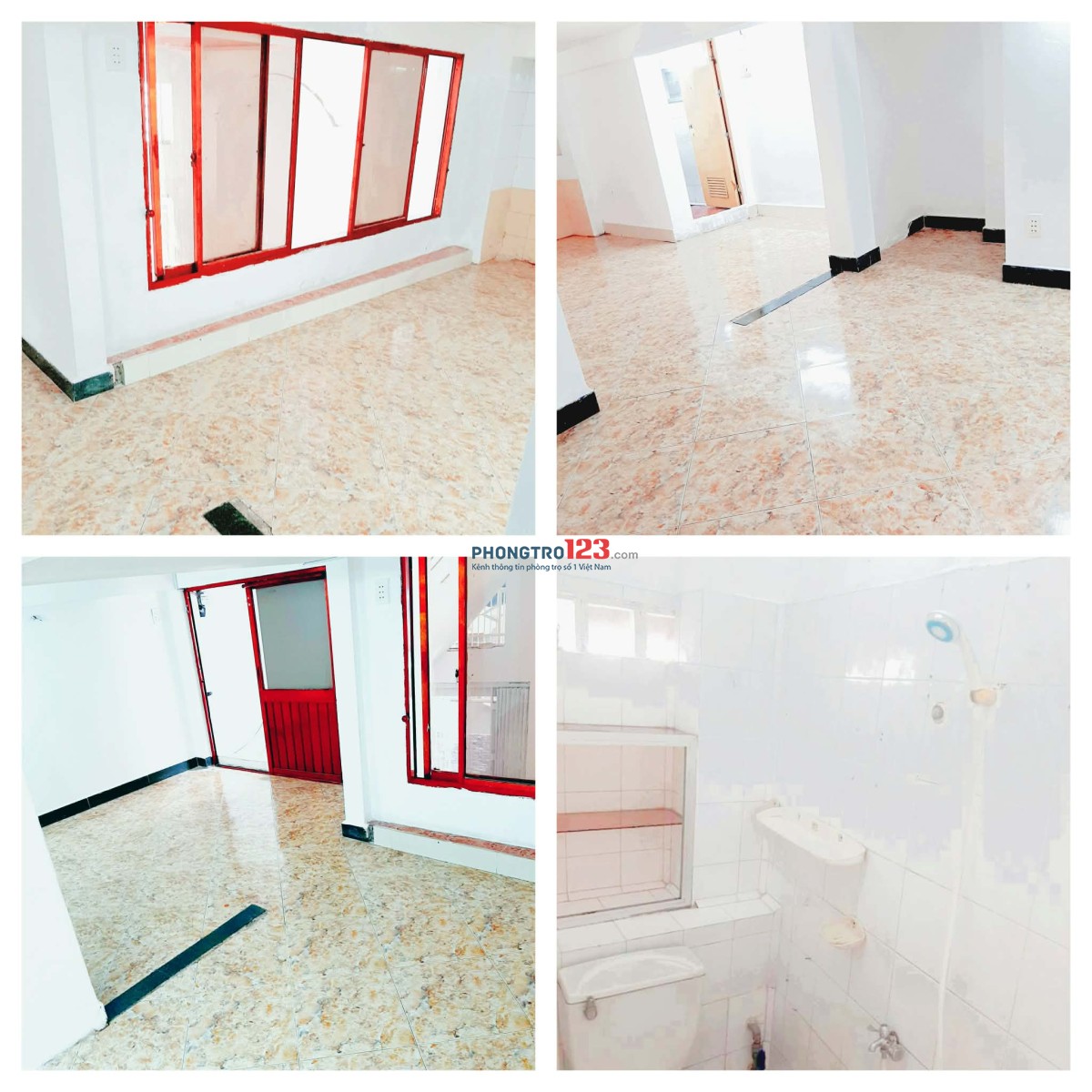 Cho Thuê Phòng Q3, rộng rãi thoải mái, cửa sổ lớn.tolet riêng 3tr1