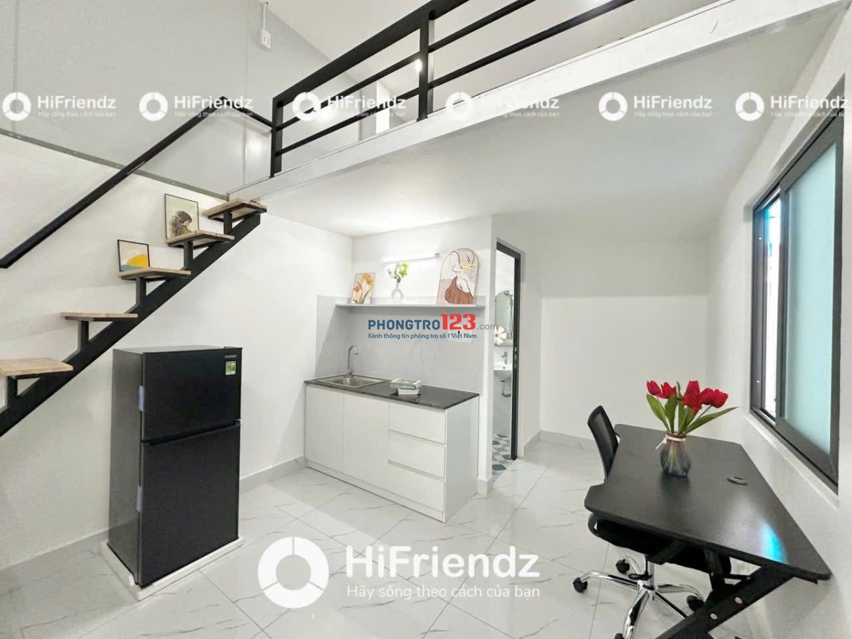 PHÒNG TRỌ CÓ GÁC BANCOL MỚI XÂY GIÁ RẺ FULL NỘI THẤT NGAY AEON MALL TÂN PHÚ