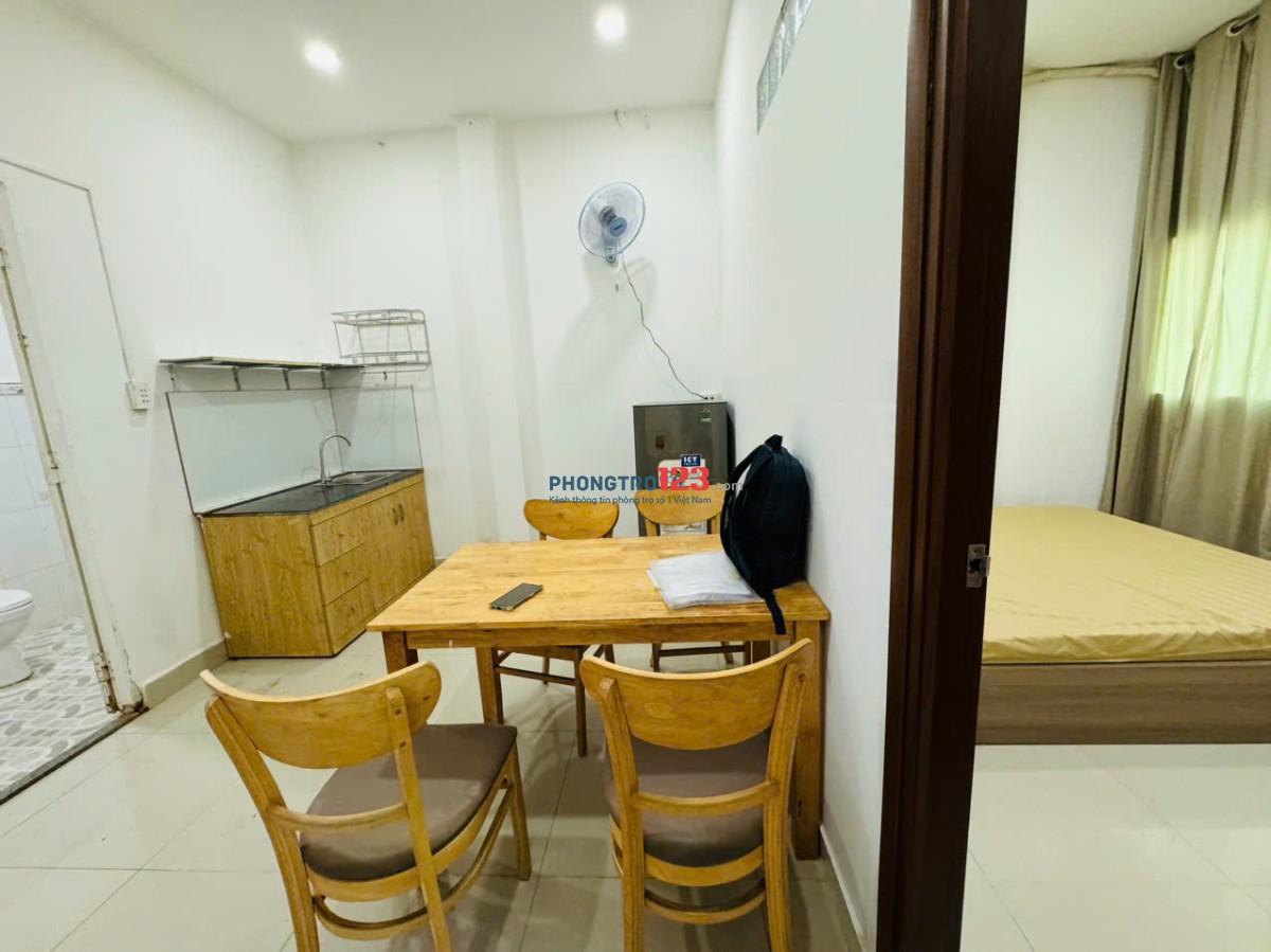 Phòng CH siêu đẹp 1PN, PK đủ nội thất ngay Etown Cộng Hòa, Q. Tân Bình.