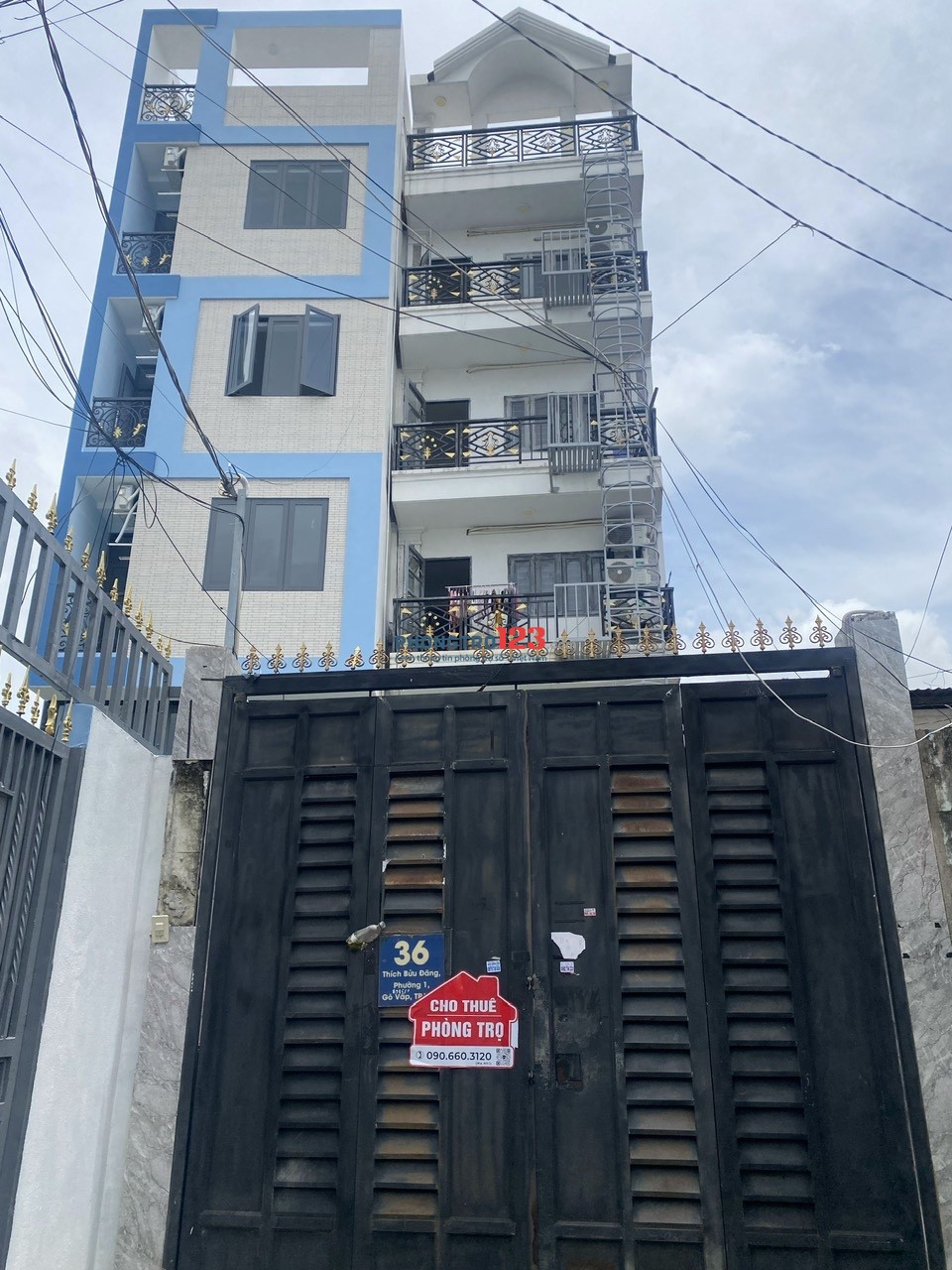 Cho thuê phòng trọ rẻ 3.5tr/tháng, nhà 36 Thích Bửu Đăng, P1 Gò Vấp