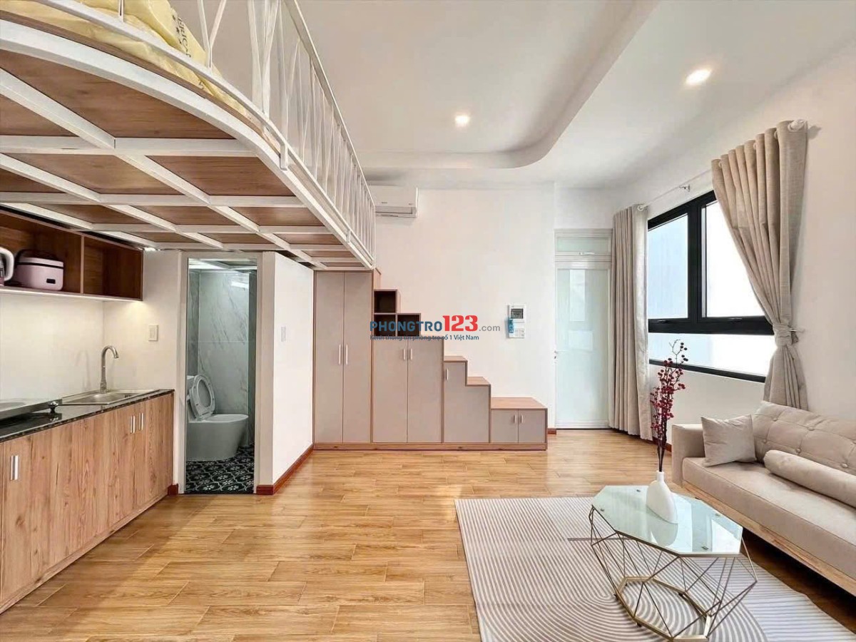 Bóc tem phòng 25m2 mới xây - ngay đường Bùi Đình Túy học viện Cán Bộ, chợ Long Vân