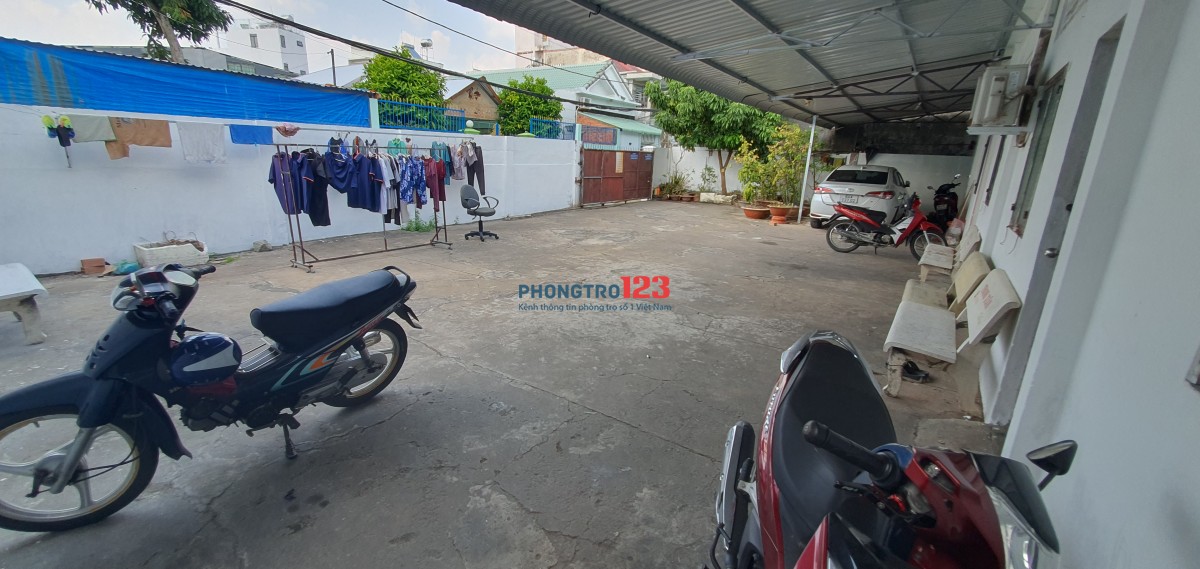 Phòng Trọ -TP Vĩnh Long, gạch men, giường ngủ, quạt, sạch thoáng mát.