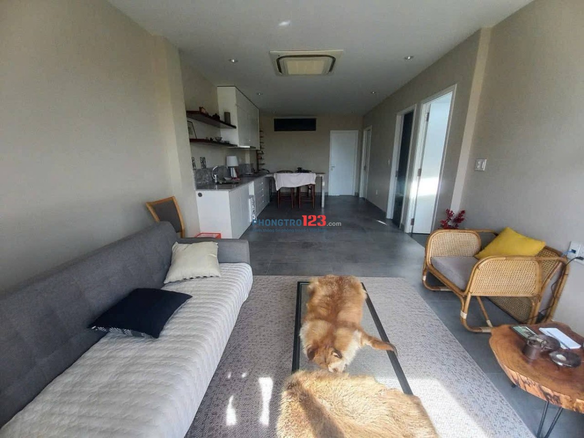 Căn hộ với diện tích 90m2, nguyên tầng