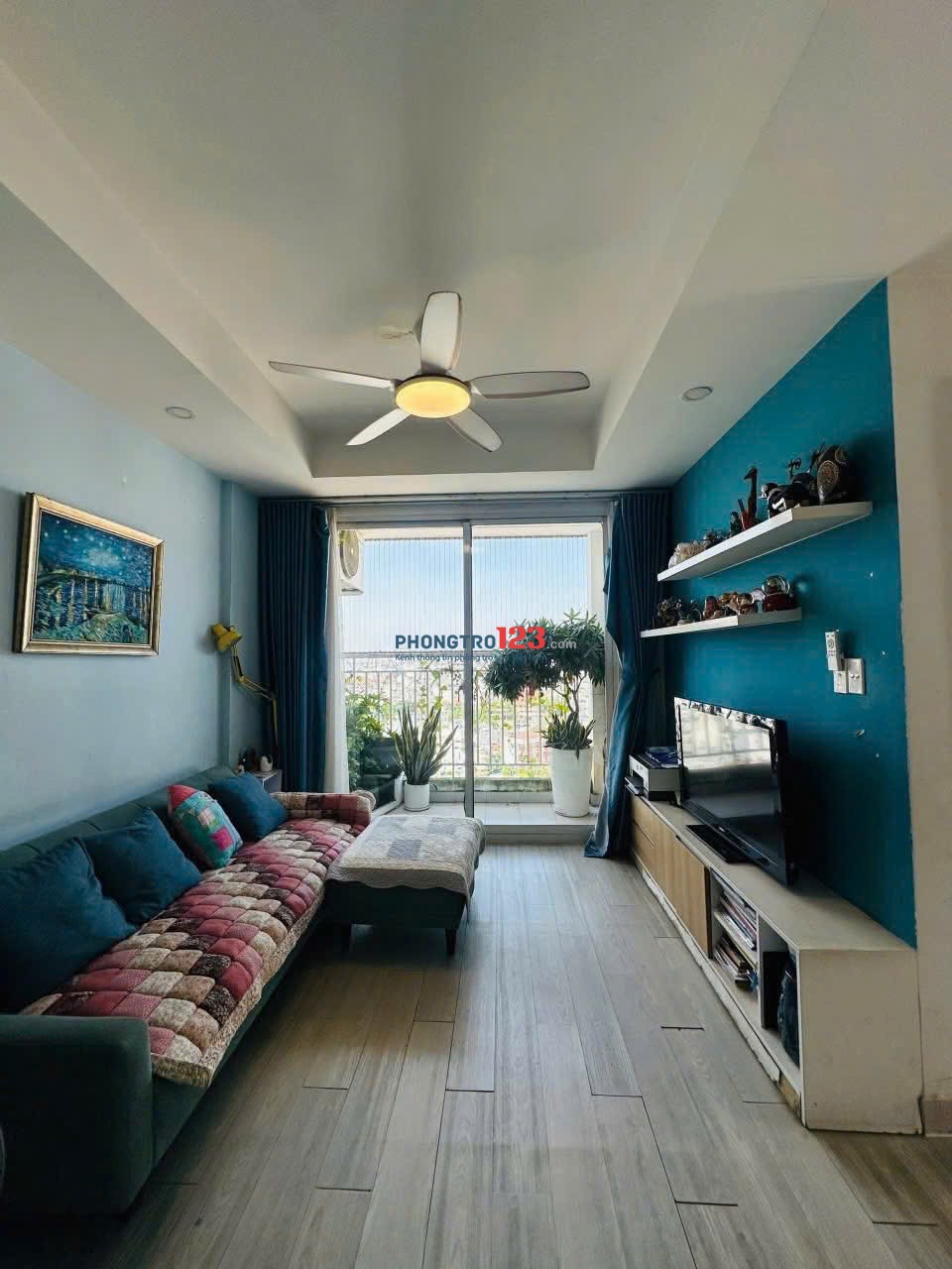 Giá thuê 10tr/th, C/c Ruby Garden, 87m2, 2PN, 2WC, gần Coopmart Trường Trinh